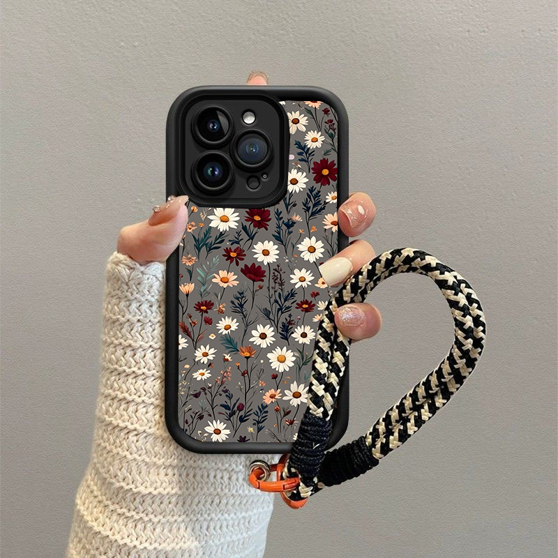 Flower Chain Lanyard Case For  - Vivo Y28 评论和价格