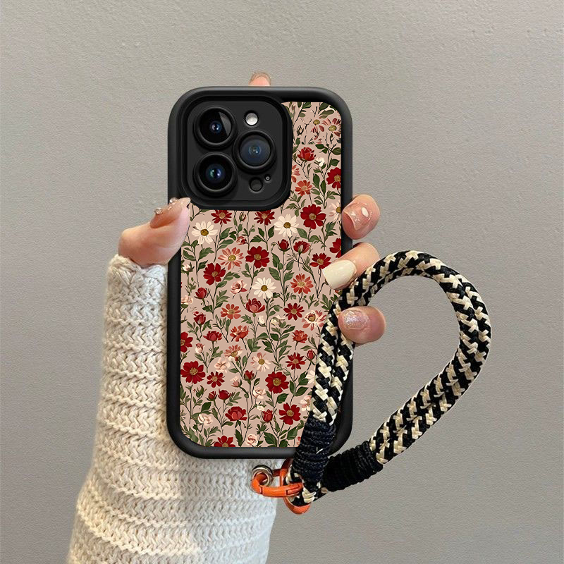 Flower Chain Lanyard Case For  - Vivo Y28 评论和价格