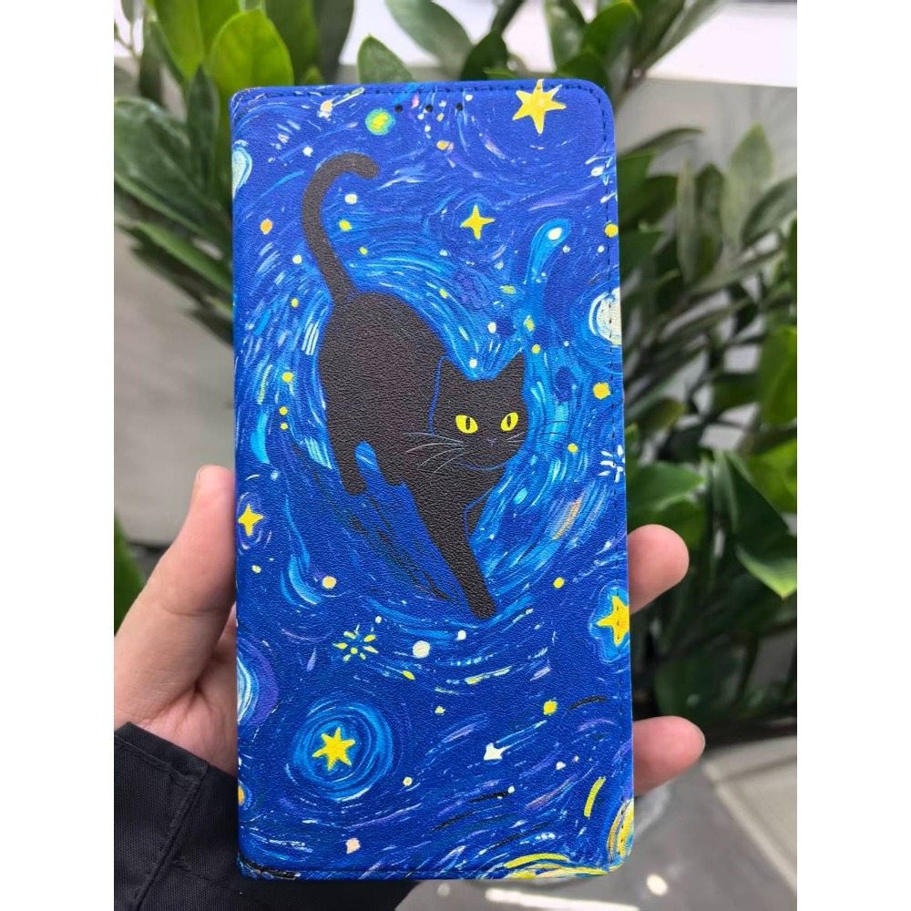Painted Magnetic Flip Leather  - Samsung Galaxy S25 评论和价格