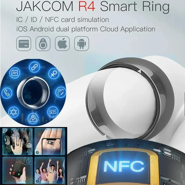 New Jakcom R4 Smart Ring Stain - Smart Ring Nfc Pay 评论和价格
