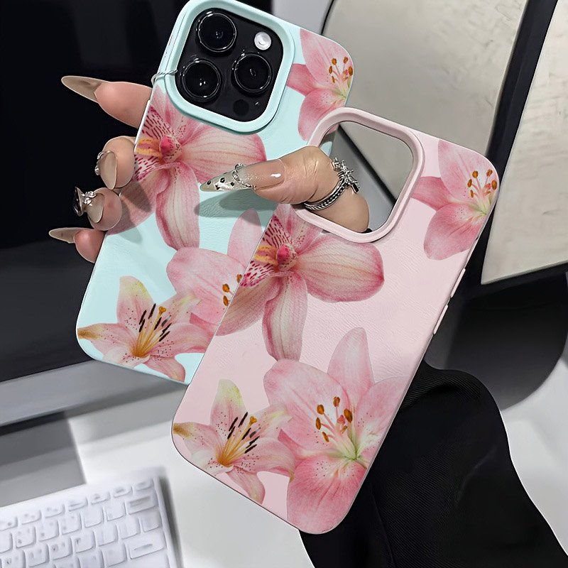 Pink Lily Lychee Texture Phone - Samsung Galaxy S24 评论和价格
